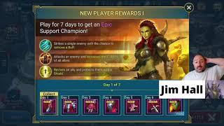 Raid daily login rewards raid shadow legends | New Player | Jim Hall | Ash