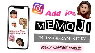 iphone memoji's on android:how to get memoji's on android (instagram story)