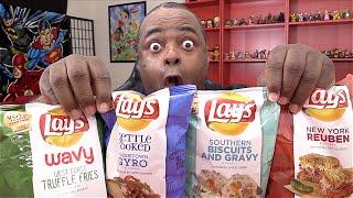 WEIRD LAYS CHIPS TASTE TEST!