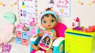 Baby alive Doll Beauty Salon | Baby Alive Glam Spa