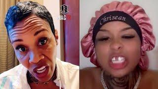 "Special Needs Child" Tia Kemp Checks Chrisean For Telling Her To Stop Talking Bout Junior! 
