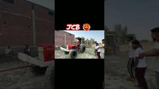 JCB vs Tractor tochan #shortfeed #shorts #automobile #swaraj855 #arjun #nishudeswalstunt #stunt