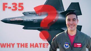 WHY has the F-35 received so much Negative Attention? Real Fighter Pilot Explains