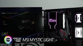 TEAMGROUP T-FORCE DELTA RGB with MSI MYSTIC LIGHT