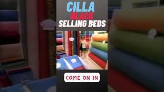 Cill Black selling beds in the 90s | 1993