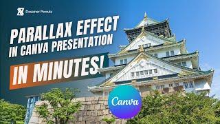 Quick & Easy: Create Parallax Effect in Canva! | canva tutorials