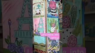 Spring Acrylic Art Techniques - Blooming Beautiful Paintings
