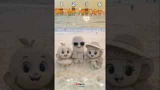choose the correct  ️ Ballerina Cappuccina tung sahur On the beach  #memes #ballerinacappuccina