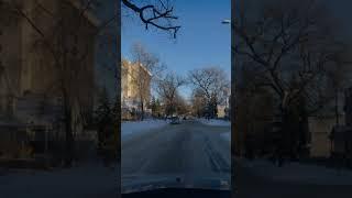 Winter Driving Winnipeg #shorts #youtubeshorts