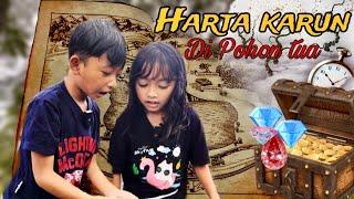 Seram,,, Aza dan Sasa berburu harta karun di pohon tua, lihat apa yang didapat