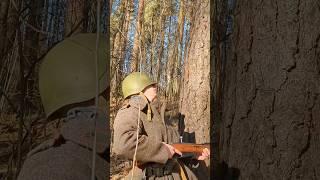 A Red Army soldier dies during the offensive #ww2 #reenactors