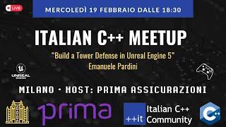 [Hybrid Meetup] Build a Tower Defense in Unreal Engine 5 (Emanuele Pardini)