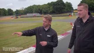 Motorsportdays.com Brands Hatch Track Guide / Walk - Jake Hill BTCC