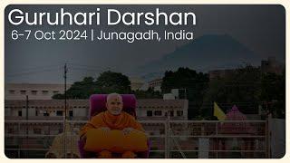 Guruhari Darshan, 6-7 Oct 2024, Junagadh, India