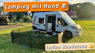 Camping mit Hund - mobiler Zaun "Larino"