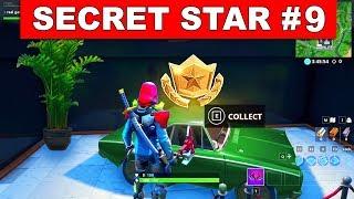 SEASON 9 WEEK 9 SECRET BATTLE STAR LOCATION GUIDE !- Find the Secret Battle Star in Loading Screen 9