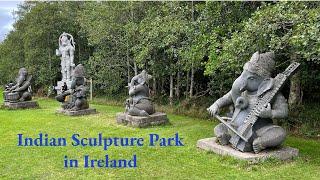 Indian God Sculptures In Ireland | Meditation Park | Victor's Way (4K)