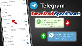 Telegram Download Speed Slow Problem || How to increase Telegram Download Speed in Mobile