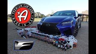 HOW TO FULLY DETAIL YOUR CAR (exterior and interior)! - LEXUS GS F feat. Adams Polishes