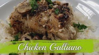 Chicken Galliano - Duck in a Pot