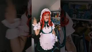 Maid Outfit Cosplay Beautiful Moment