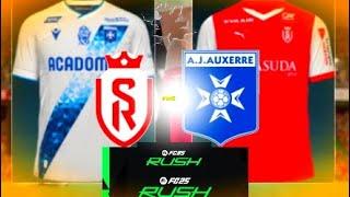 Chegou a HORA do RUSH no game EA Sports FC 25 Hour AJ AUXERRE x STADE DE REIMS confronto FRANCÊS