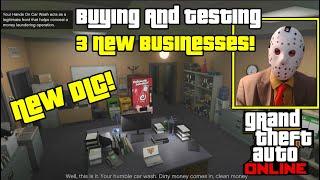 GTA Online Money Fronts DLC Buying The 3 New Businesses And Testing Them
