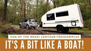 VAN OF THE WEEK! Fibreglass Centaur Caravans FreedomPlus