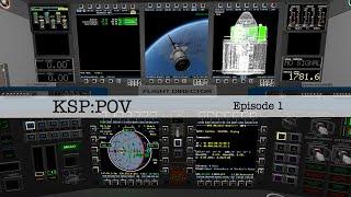 KSP POV Episode 1 - Probes first! || Kerbal Space Program || IVA Mission Control Room