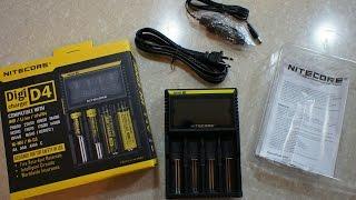 Nitecore D4 DigiCharger Unboxing