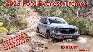 2025 Ford Everest Tremor (launch drive)