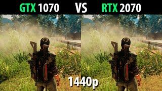 GTX 1070 vs RTX 2070 Comparison in 1440p