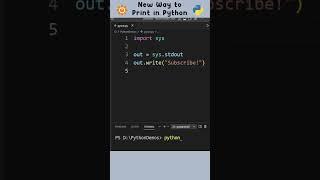 New way to Print in Python ! Only Few Knew !