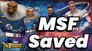 SCOPELY SAVES MSF! HUGE FANTASTIC FOUR UPDATES! PREPARE NOW & DO NOT MISS OUT! | MARVEL Strike Force