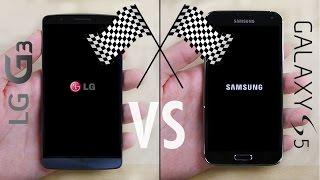 LG G3 vs. Galaxy S5 Speed Test