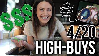 ALL MY 4/20 HIGH-BUYS |  elevated unboxing with levotic  goodies