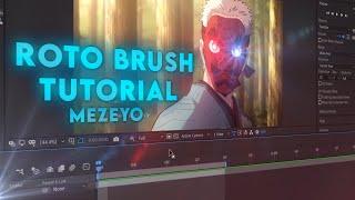 How To Mask Properly (Rotobrush) - After Effects AMV Tutorial