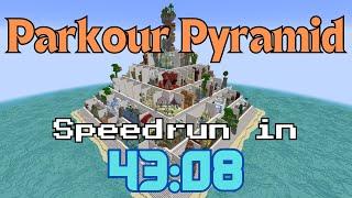 Parkour Pyramid Speedrun in 43:08