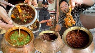 हुकुम सिंह का सुर्ख लाल Rajasthani देसी Mutton Recipe | Jaipur Street Food उंगलियां चाटते रेह जाओगे