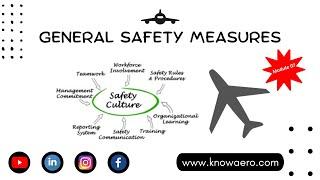 General precautions when working on aircraft | Safety Measures | Part 1 | Know Aero