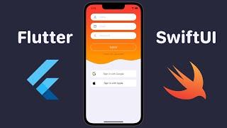 I Build The Same Screen in Flutter and SwiftUI