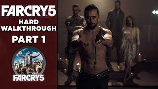 FAR CRY 5 | Hard Walkthrough | Part 1 "Meet The Father" | CenterStrain01