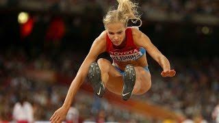 Darya Klishina Дарья Клишина 2015 5v IAAF WC Beijing final August 28th