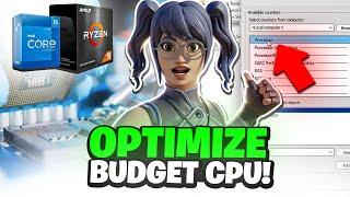  How I Got 240+ FPS in Fortnite with a Budget CPU  (Low-End PC/Laptops)