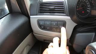 Fiat Grande Punto how to reach car settings menu