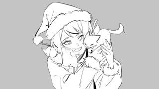 Kitty Noir's Christmas (Fluff, Soft, Found Family) A Miraculous Ladybug Fanfiction/Audio book