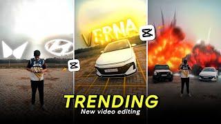 Instagram trending CAR & BIKE reels video editing | Capcut tutorial