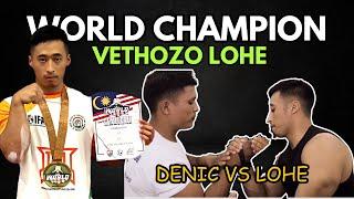 VETHOZO LOHE | WORLD CHAMPION ARM WRESTLER #armwrestling