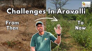 Challenges In Aravalli Range.