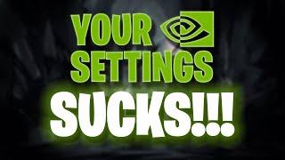 Want PERFECT Graphics? Fix Your NVIDIA Control Panel Now!